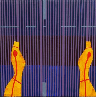 Original Figurative Fashion Painting by Omar Pagan Diaz