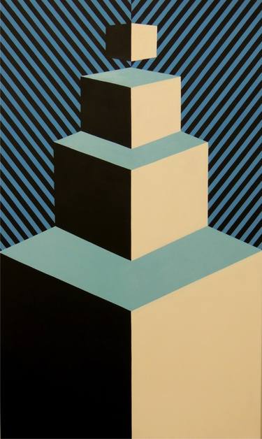Saatchi Art Artist Andréz Martinez; Paintings, “Profane Geometry Serie / Number 9” #art