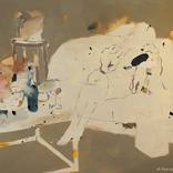 Woman on a Sofa #29 (Sold) by Alexander Varvaridze
