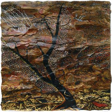 Original Figurative Tree Painting by Tsvetomir Iliev