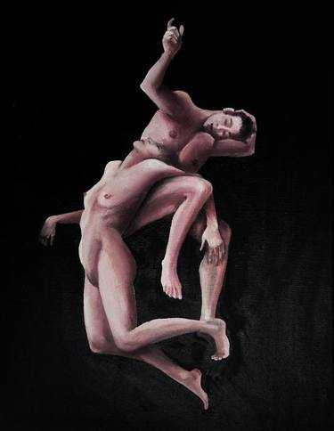 Print of Realism Erotic Paintings by Snezana Bujosevic