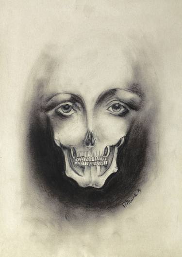 Print of Surrealism Portrait Drawings by Peter Menne