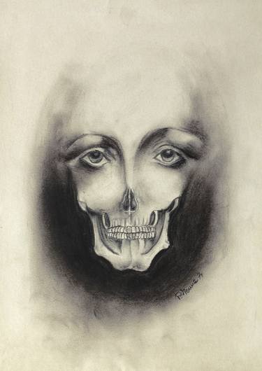 Original Surrealism Portrait Drawings by Peter Menne