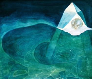 Original Surrealism Water Paintings by Peter Menne