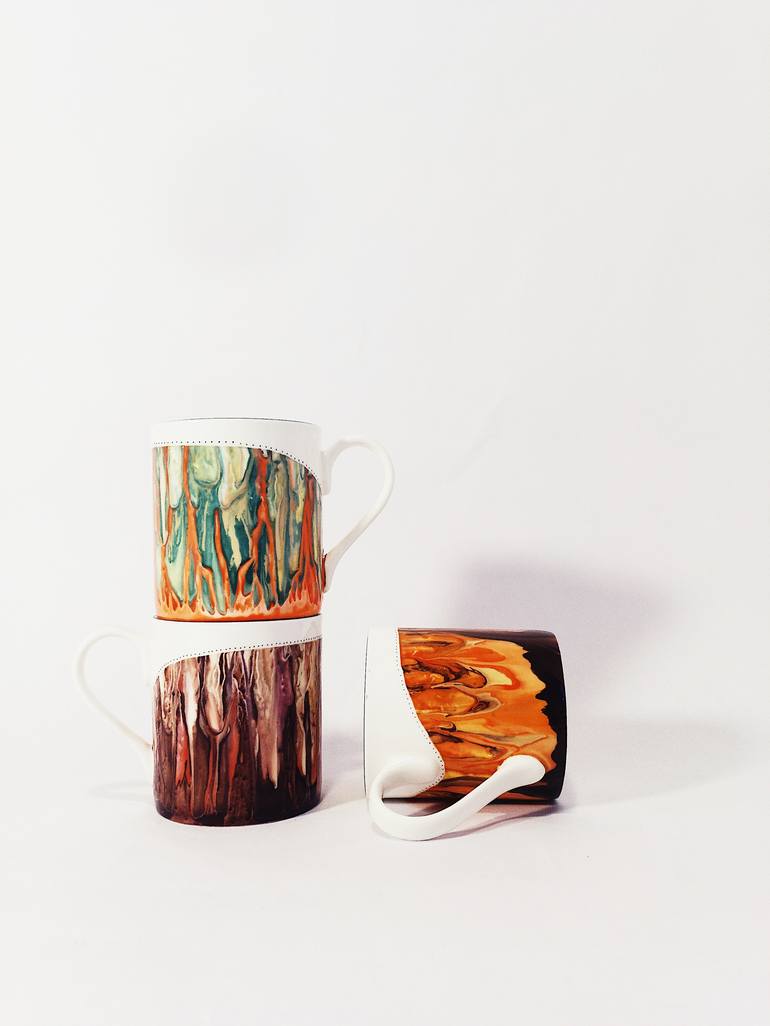 Individual Ceramic Mugs - Print