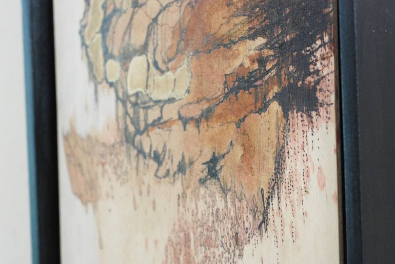 Original Abstract Animal Drawing by Sylke Spröd