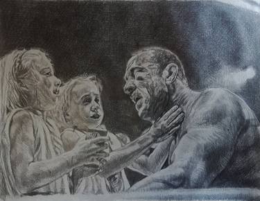Print of Figurative Family Drawings by Anton Terziev