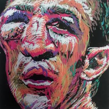 Original Figurative Sports Drawings by Anton Terziev