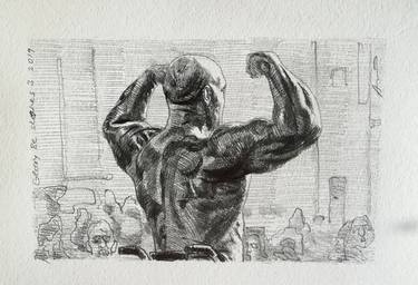 Print of Figurative Sport Drawings by Anton Terziev