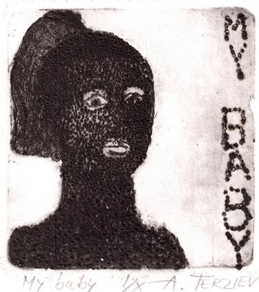 Print of Dada Body Printmaking by Anton Terziev