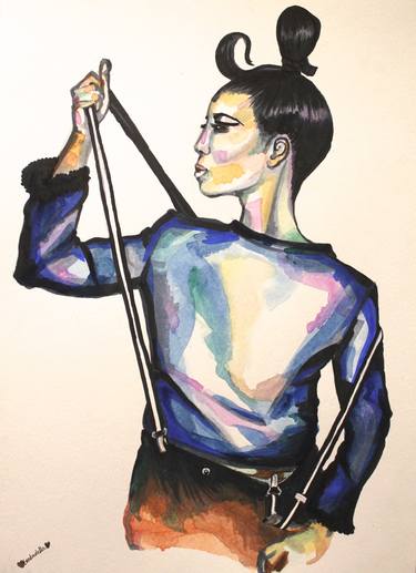 Print of Figurative Fashion Paintings by Tonka Morris