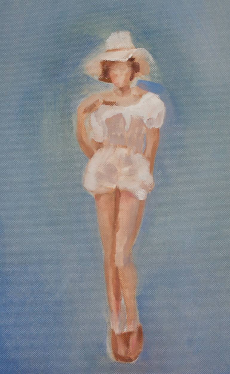 Original Figurative Fashion Painting by Tonka Morris