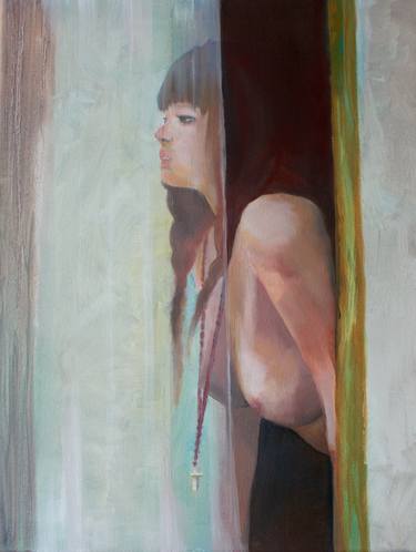 Original Figurative Nude Paintings by Tonka Morris