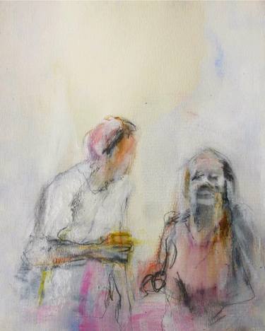 Print of Figurative People Drawings by Cynthia Gregorová