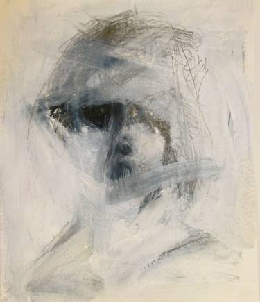 Print of Abstract Expressionism Portrait Drawings by Cynthia Gregorová