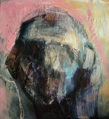 Print of Abstract Expressionism Portrait Paintings by Cynthia Gregorová