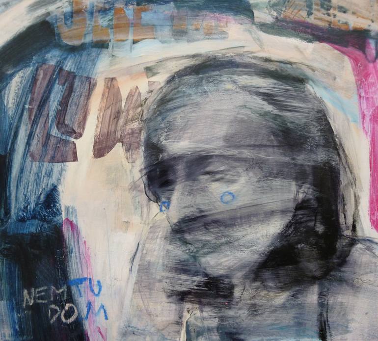 Dilemma about mental health Painting by Cynthia Gregorová |