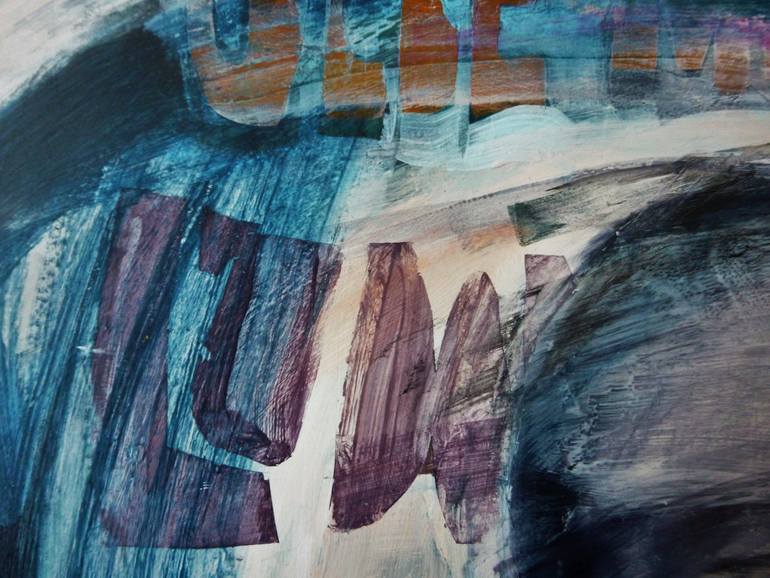 Original Expressionism People Painting by Cynthia Gregorová