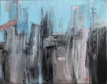 Print of Expressionism Cities Paintings by Cynthia Gregorová