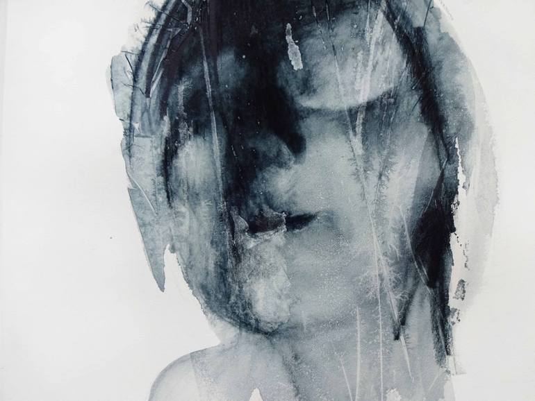 Original Figurative People Painting by Cynthia Gregorová