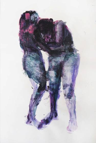 Print of Expressionism Women Paintings by Cynthia Gregorová