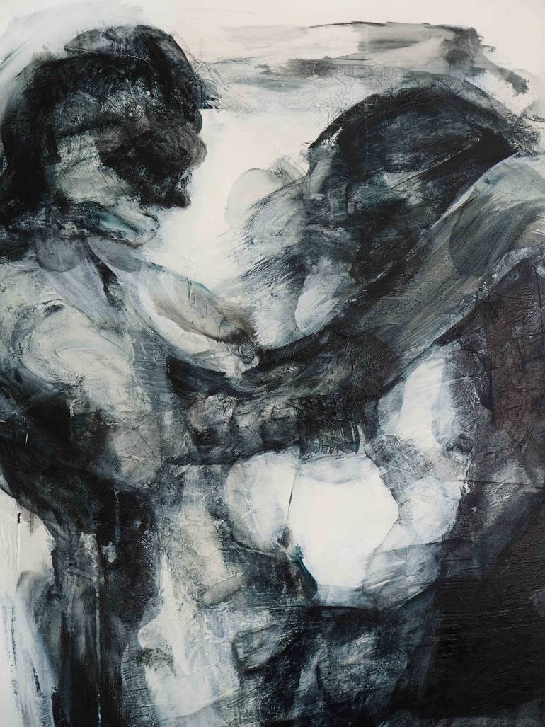 Original Expressionism Body Painting by Cynthia Gregorová