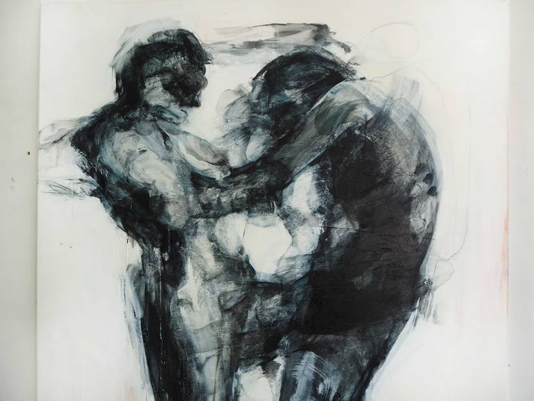 Original Expressionism Body Painting by Cynthia Gregorová