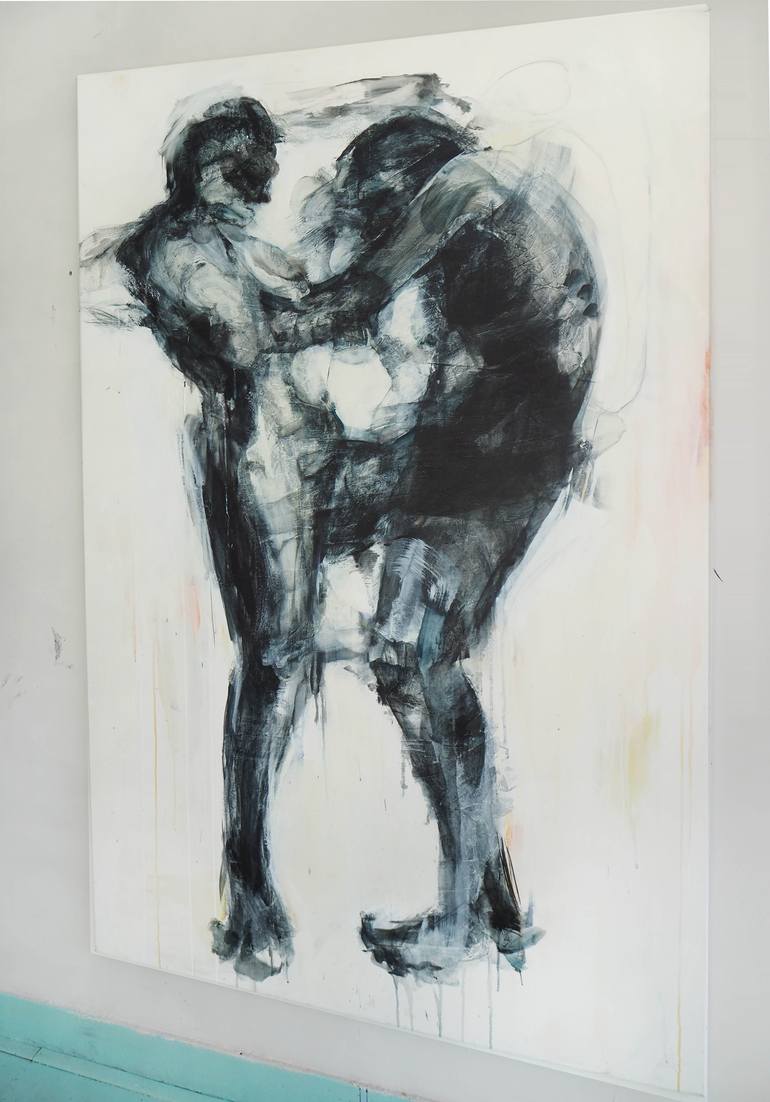 Original Expressionism Body Painting by Cynthia Gregorová