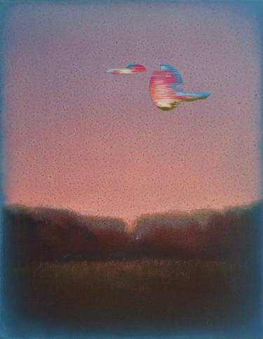 Original Surrealism Nature Painting by Fedora Akimova