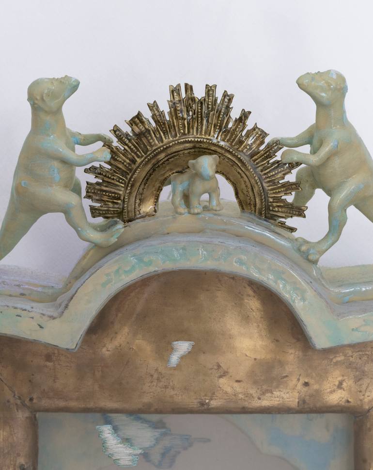 Original Dada Animal Sculpture by Fedora Akimova