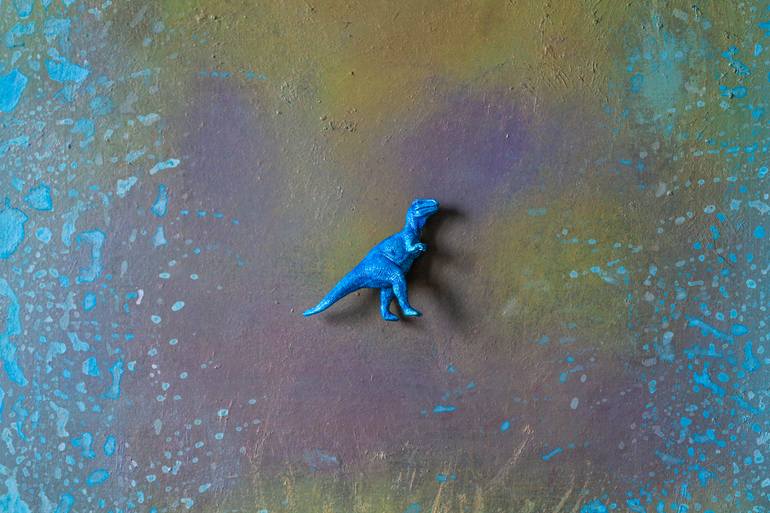 Original Conceptual Animal Mixed Media by Fedora Akimova