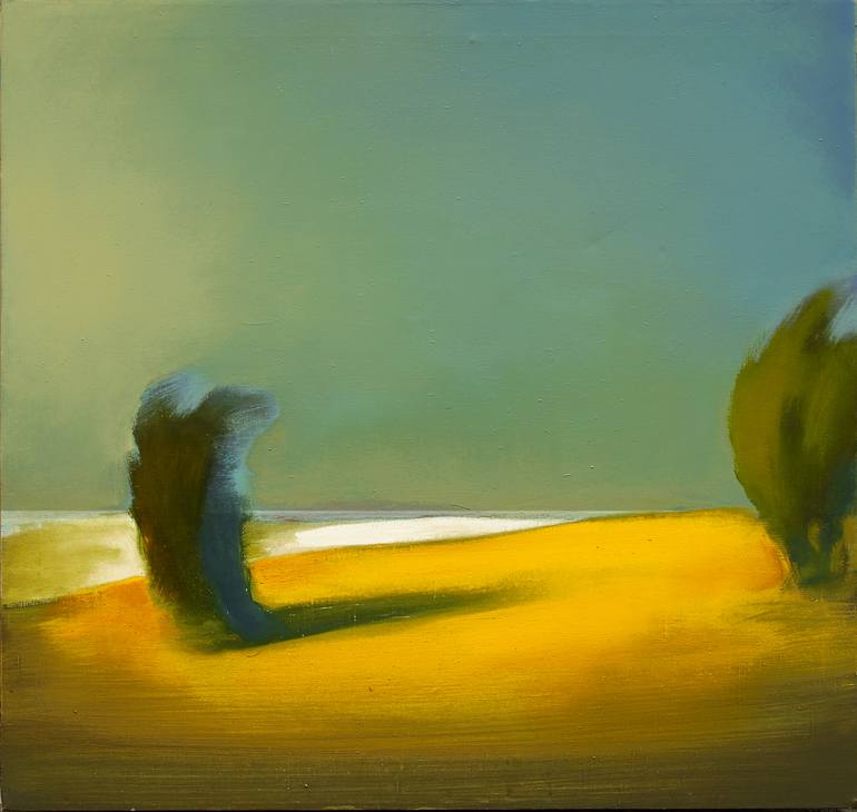 Original Pop Art Beach Painting by Fedora Akimova