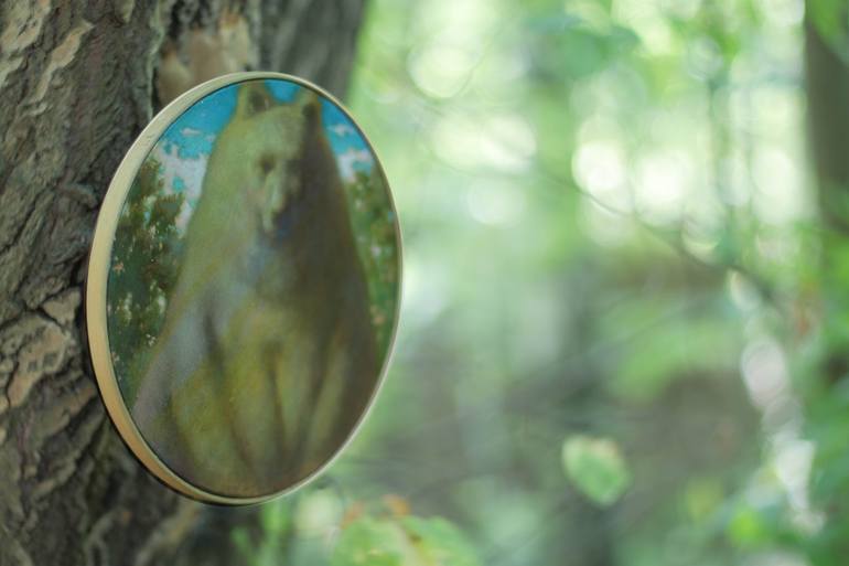 Original Conceptual Animal Painting by Fedora Akimova