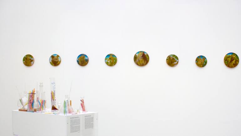 Original Conceptual Animal Painting by Fedora Akimova