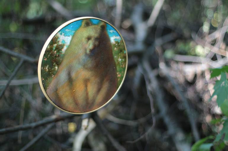 Original Conceptual Animal Painting by Fedora Akimova