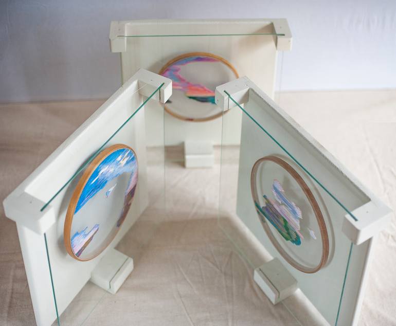 Original Abstract Aerial Sculpture by Fedora Akimova