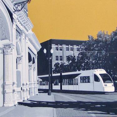 Print of Photorealism Architecture Paintings by Susan Caricaburu