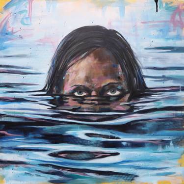 Original Figurative Water Paintings by Elisabeth Handelsby