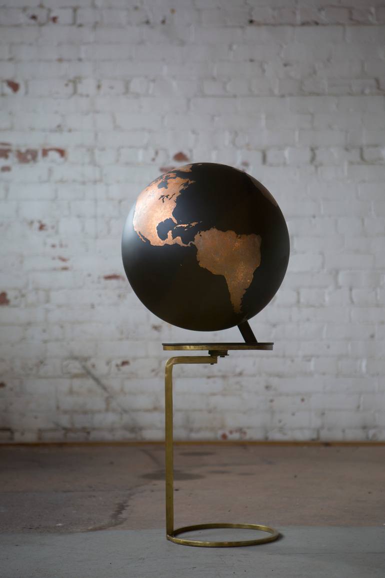 Original Documentary Landscape Sculpture by Luke Calder