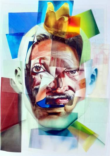 Print of People Mixed Media by christophe avella bagur