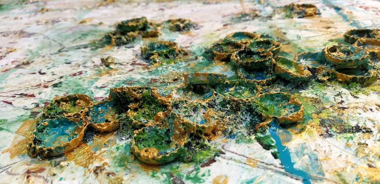 Original Abstract Nature Painting by Elena Barón