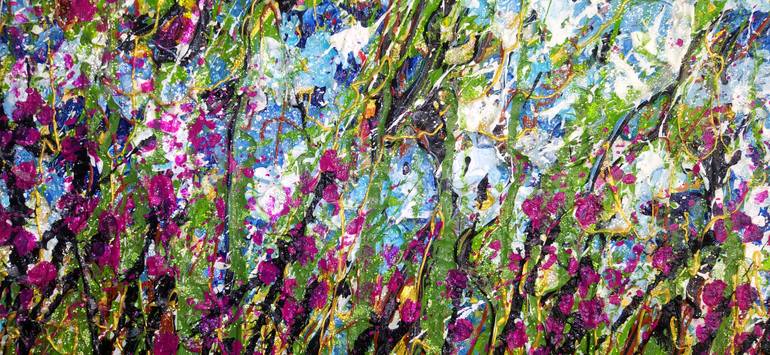 Original Abstract Expressionism Abstract Painting by Elena Barón