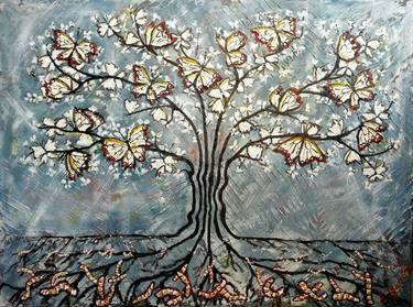 Print of Tree Paintings by Elena Barón