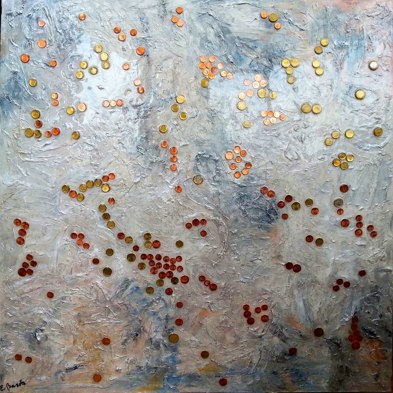 Original Abstract Painting by Elena Barón