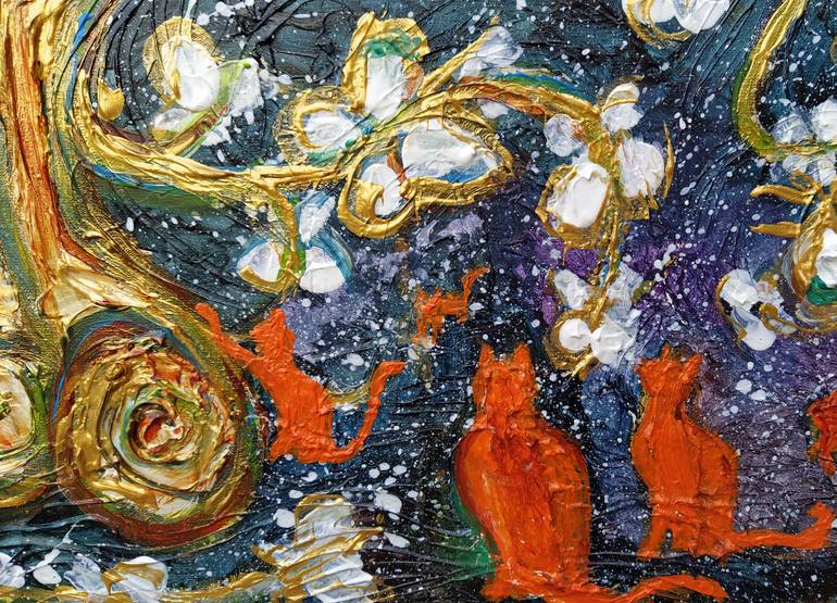 Original Conceptual Nature Painting by Elena Barón