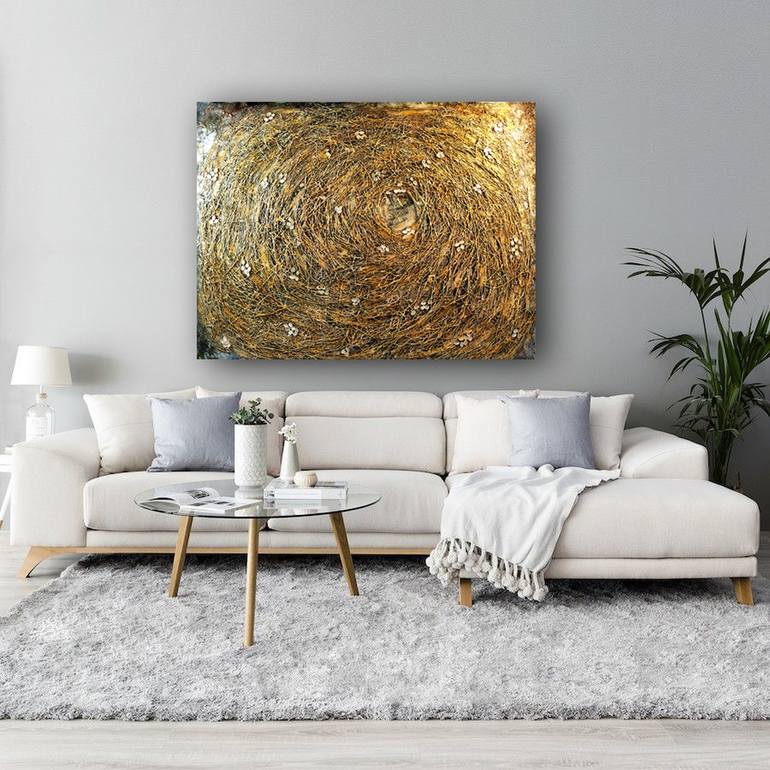 Original Abstract Nature Painting by Elena Barón