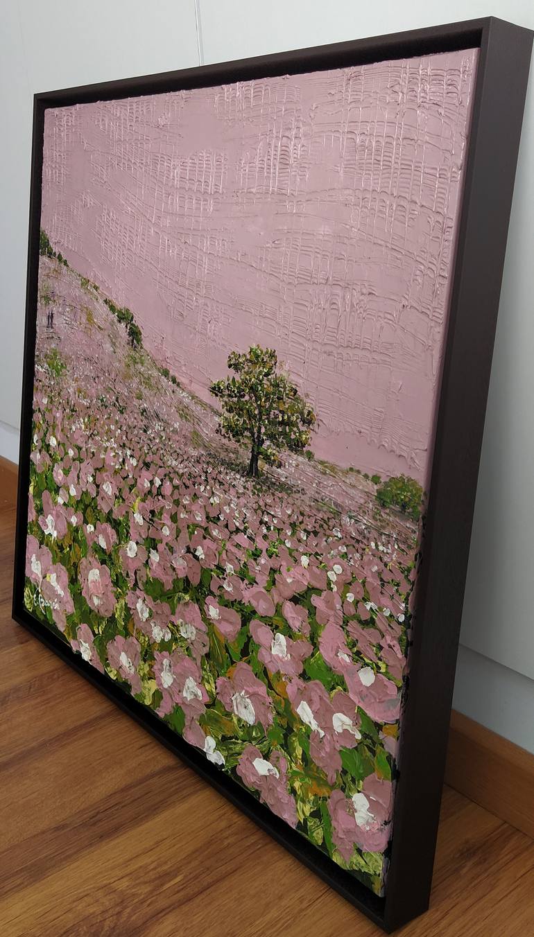 Original Conceptual Landscape Painting by Elena Barón