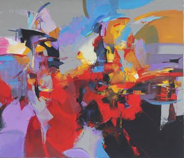 Print of Abstract Music Paintings by Viktor Zhmak