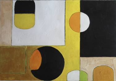 Original Minimalism Abstract Paintings by Joan Breckwedel