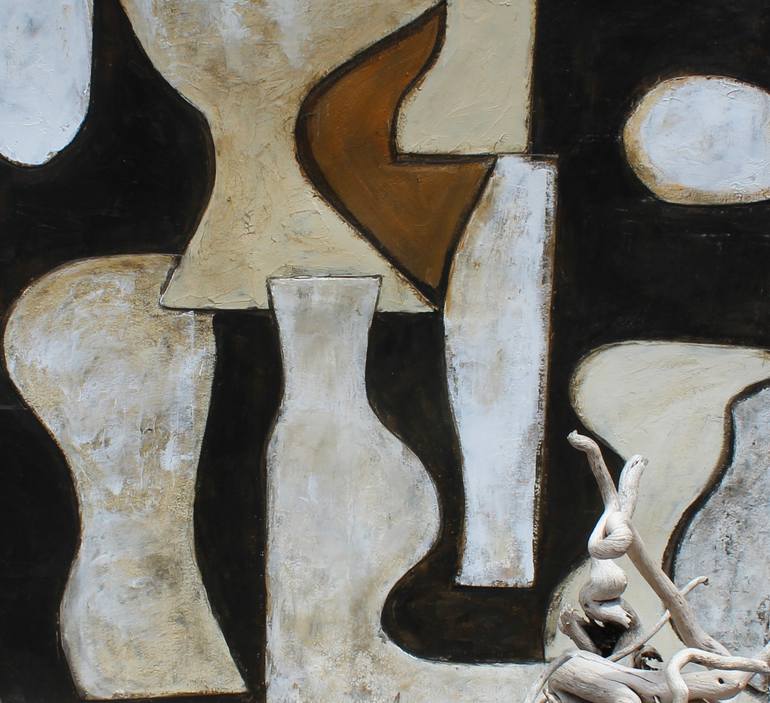 Original Contemporary Abstract Mixed Media by Joan Breckwedel